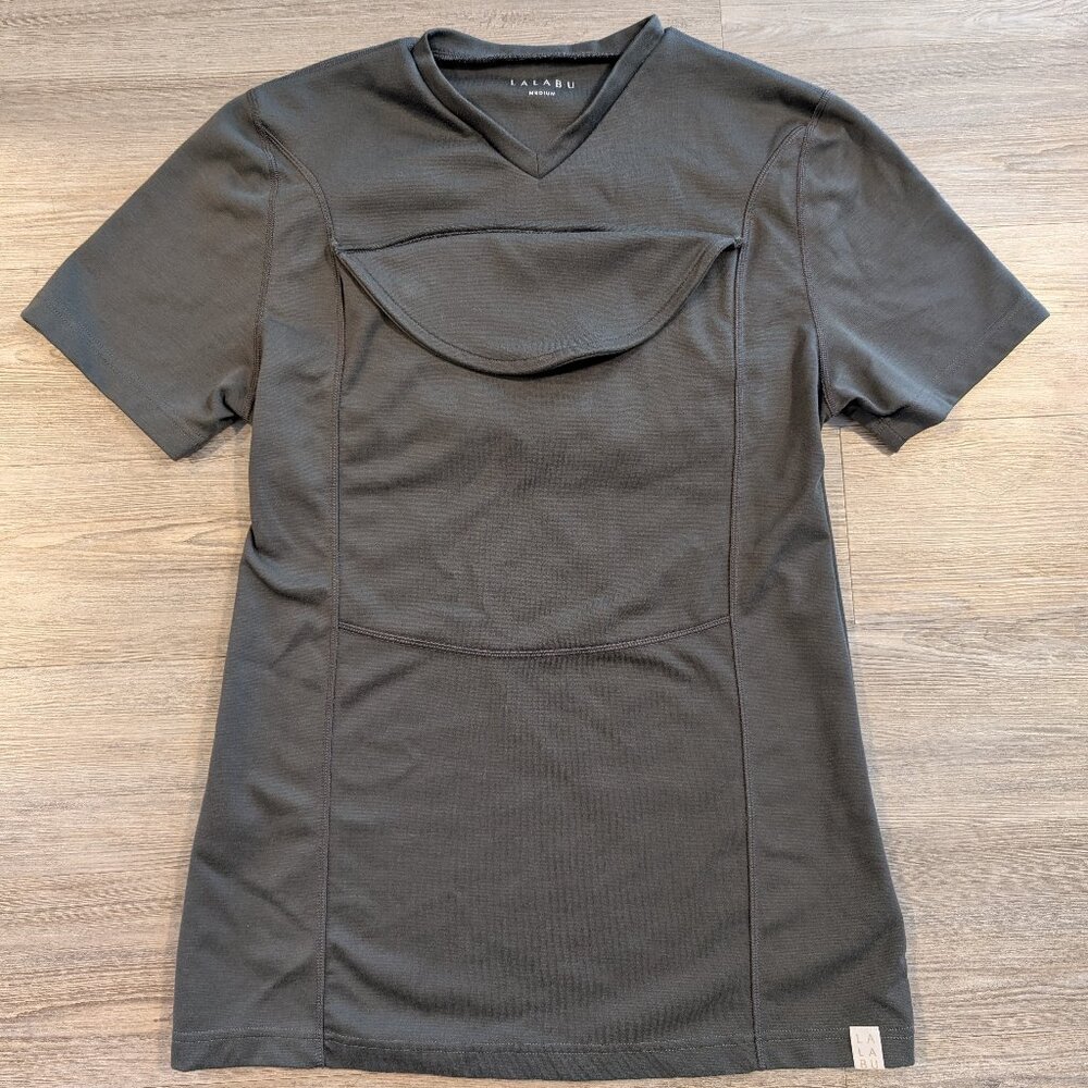 Lalabu Dad Shirt - Gray - Size Medium